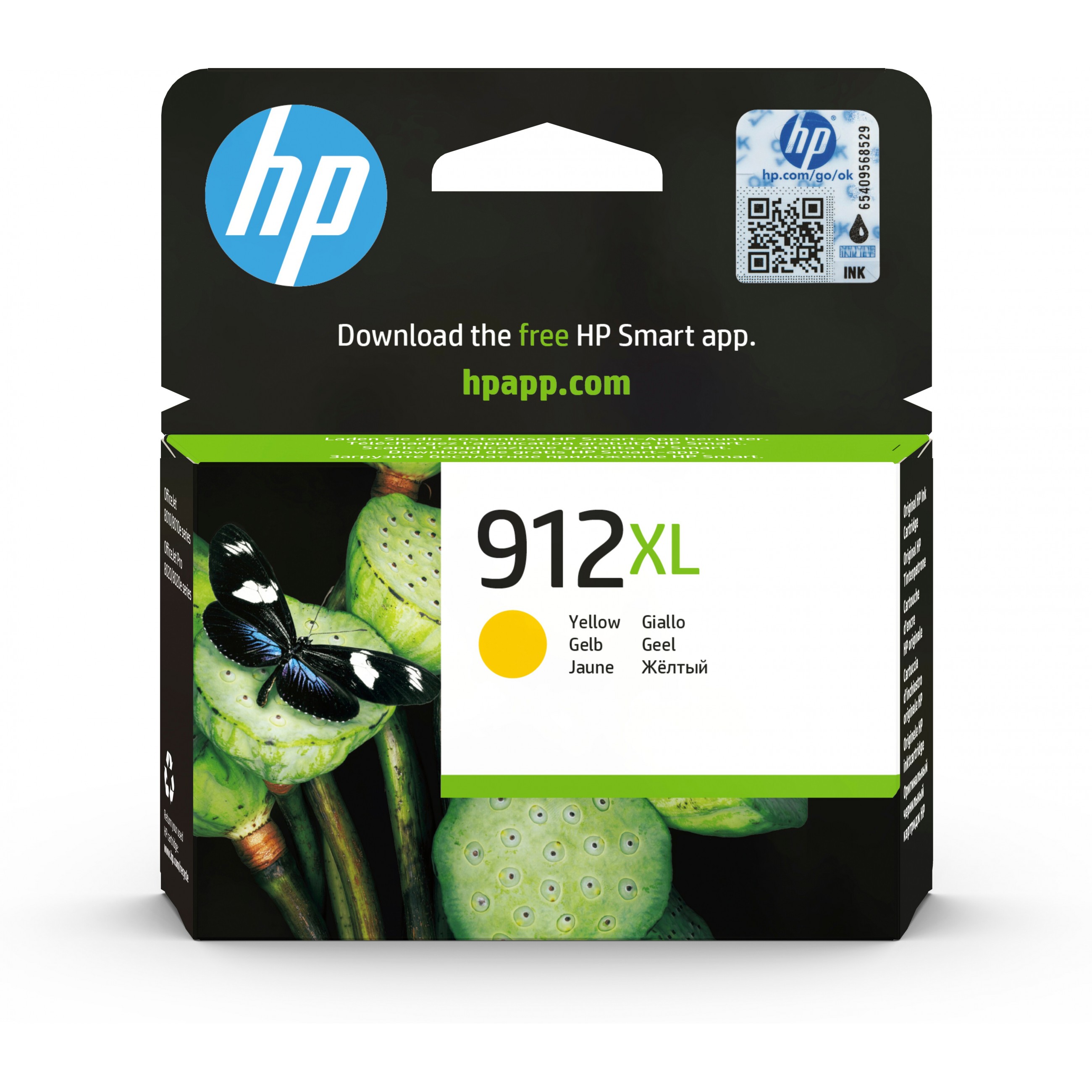 HP 912XL High Yield Yellow Ink