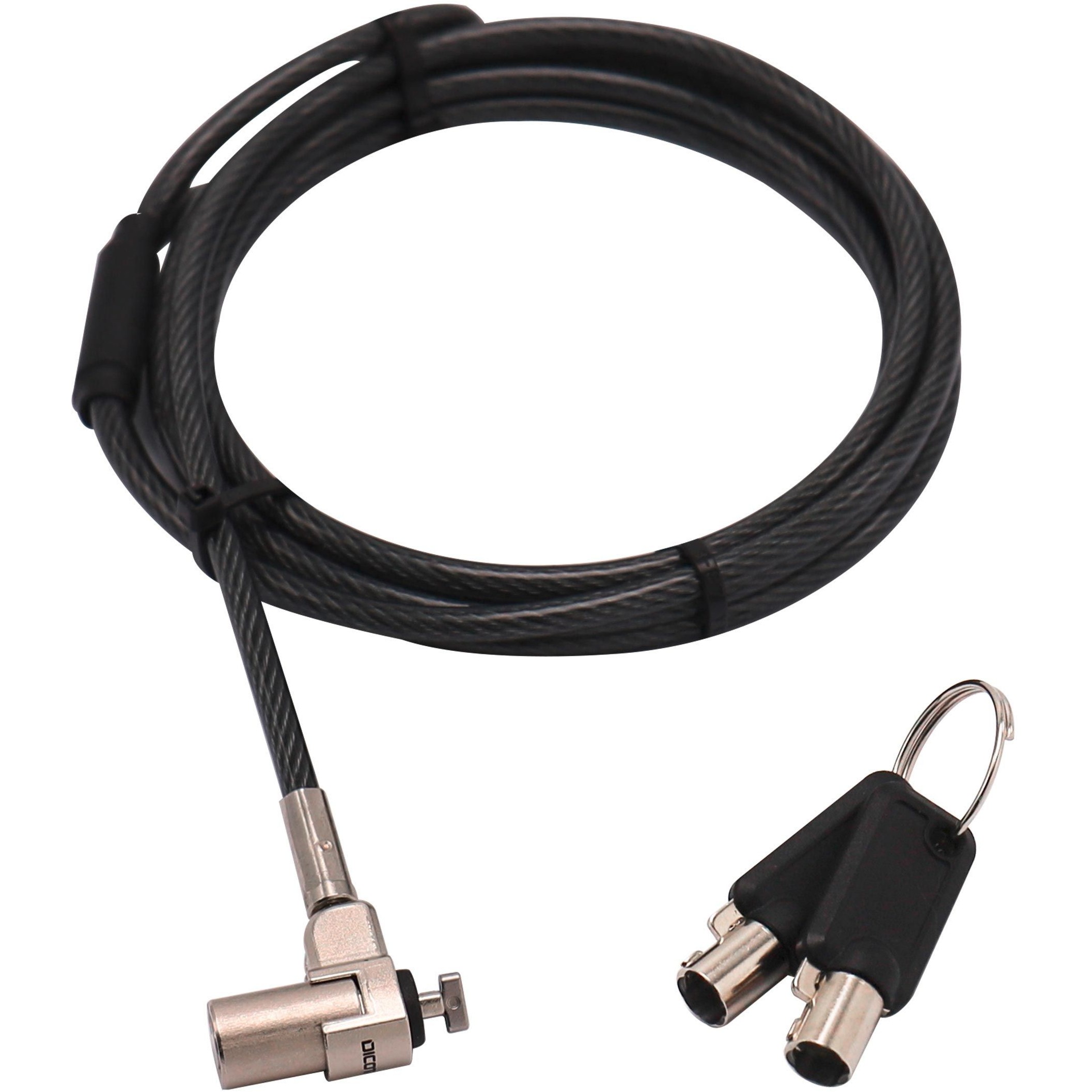 Dicota Security Cable T-Lock Ultra Slim V2, keyed,3x7mm slot
