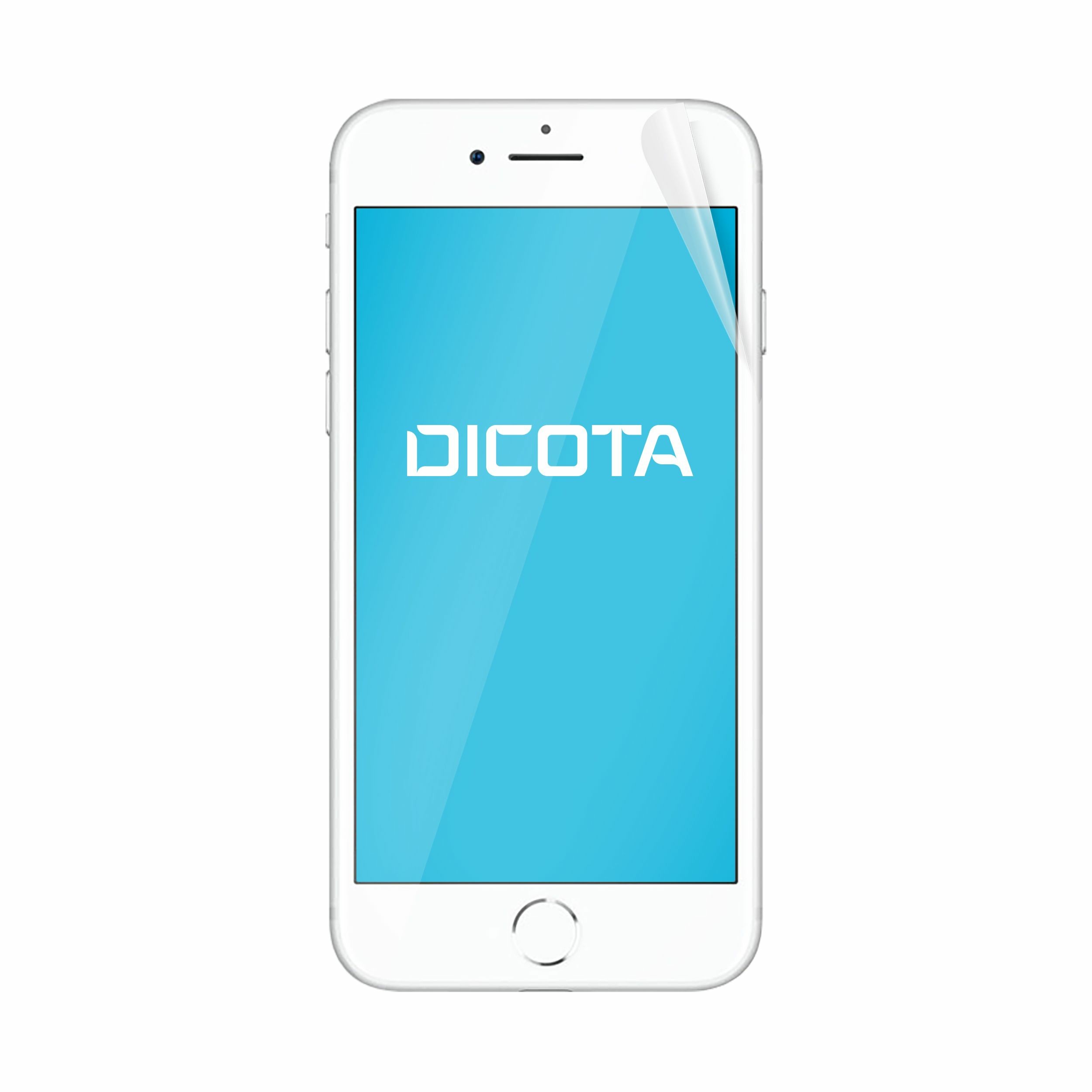 Dicota Anti-glare Filter for iPhone 8. self-adhesive