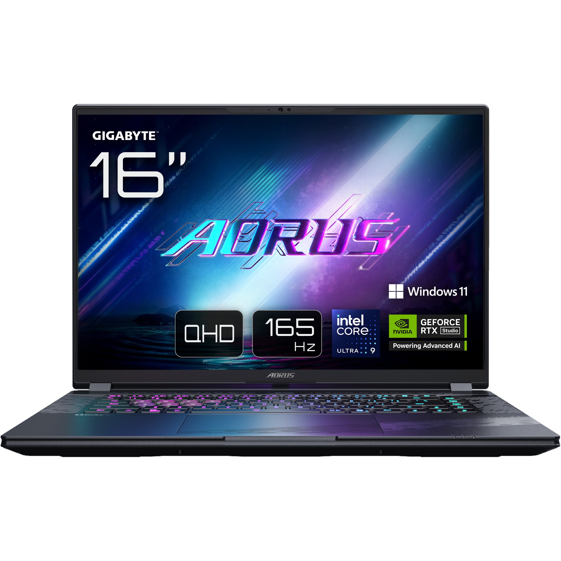 GIGABYTE Aorus Elite 16 Intel® Core Ultra 9 275HX Gaming Notebook 40,6 cm (16