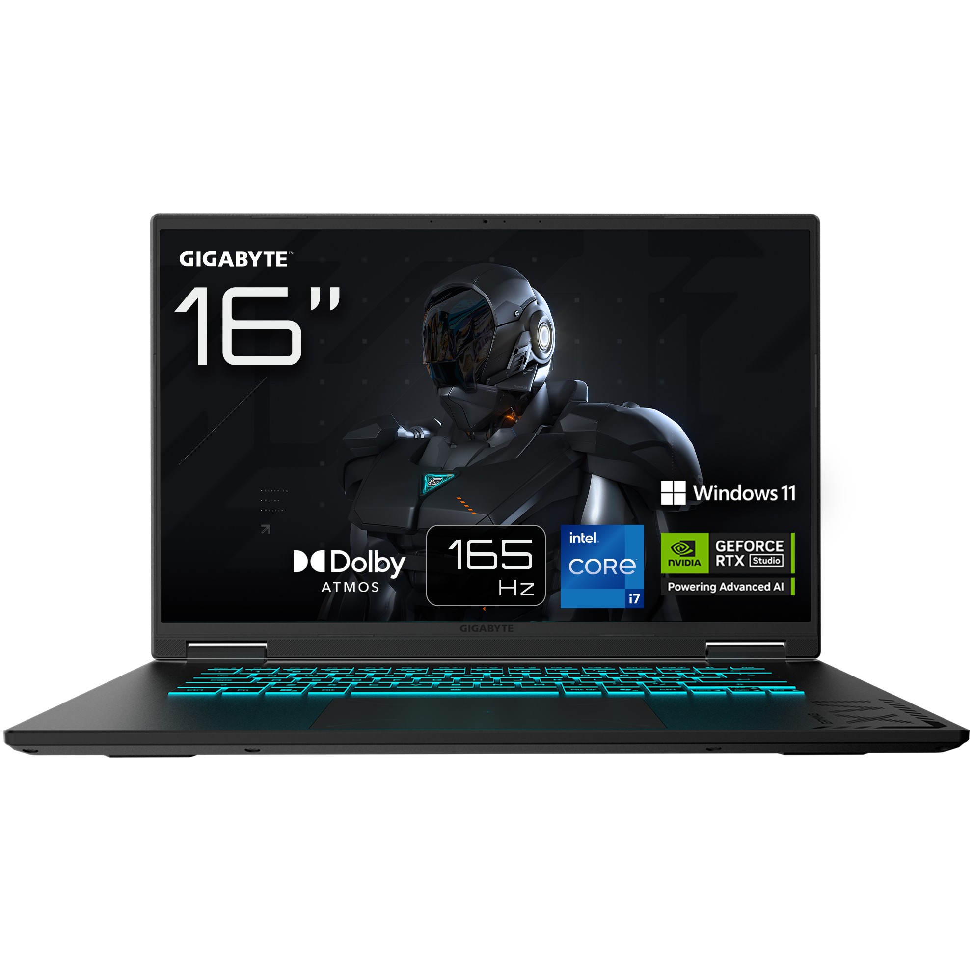 GIGABYTE Gaming A16 Intel® Core i7-13620H Gaming Notebook 40,6 cm (16