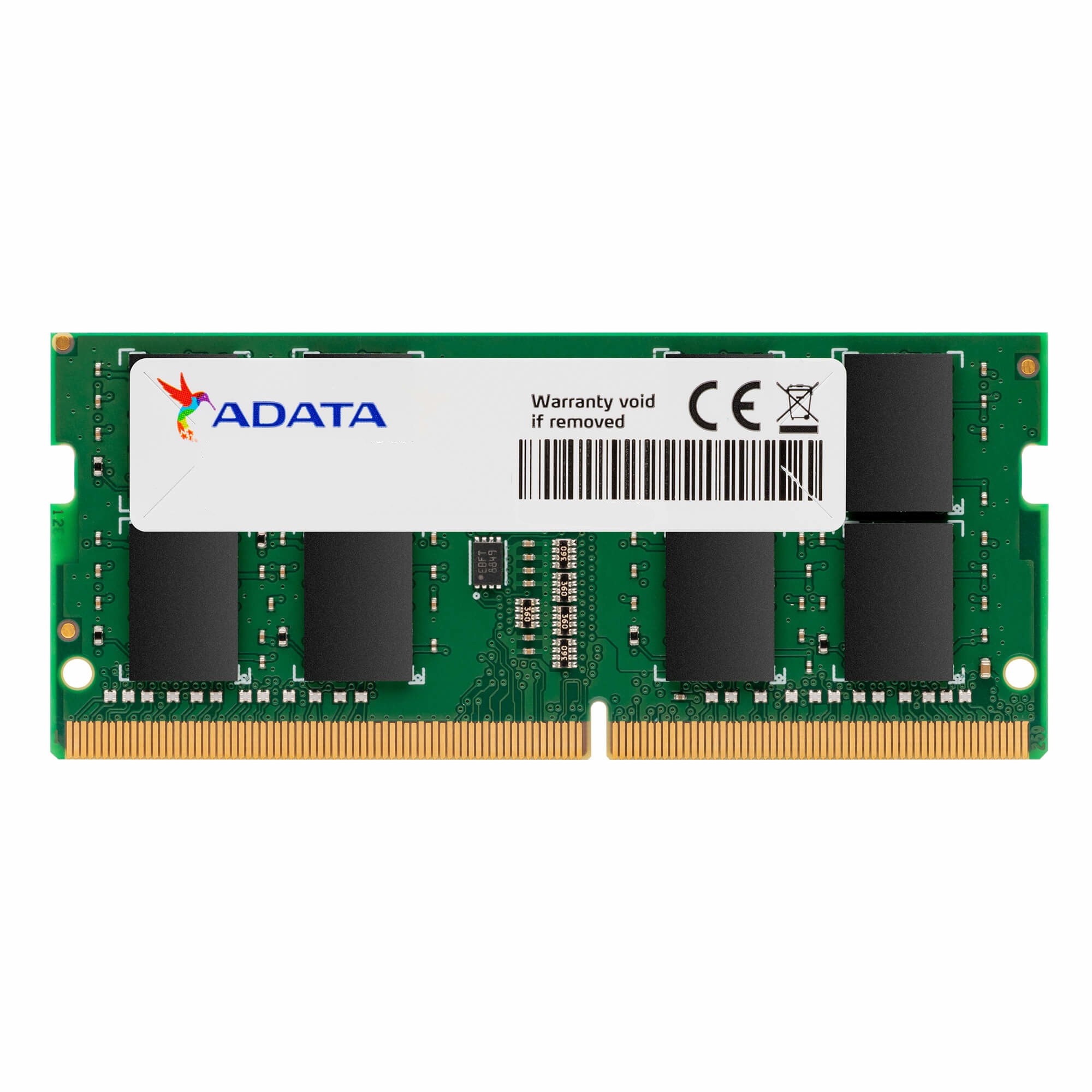 32 GB ADATA SO-DIMM 3200 (grn, AD4S320032G22-SGN, Premier, INTEL XMP)