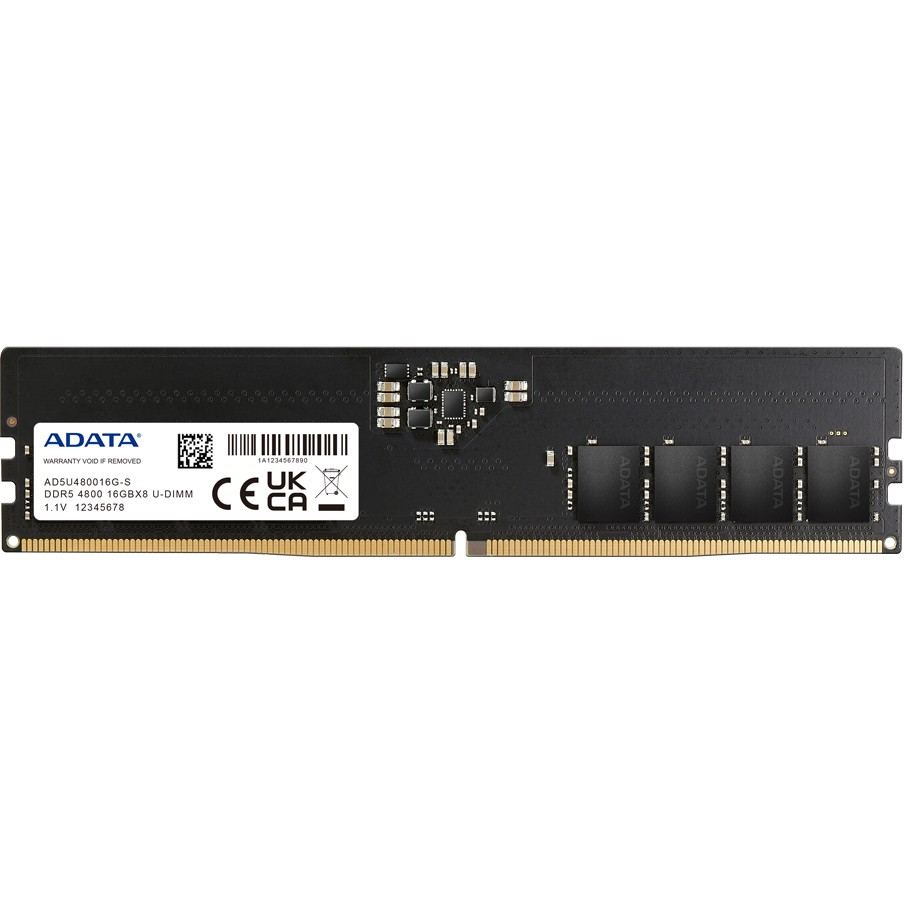 16GB PC 4800 CL38 ADATA Value retail