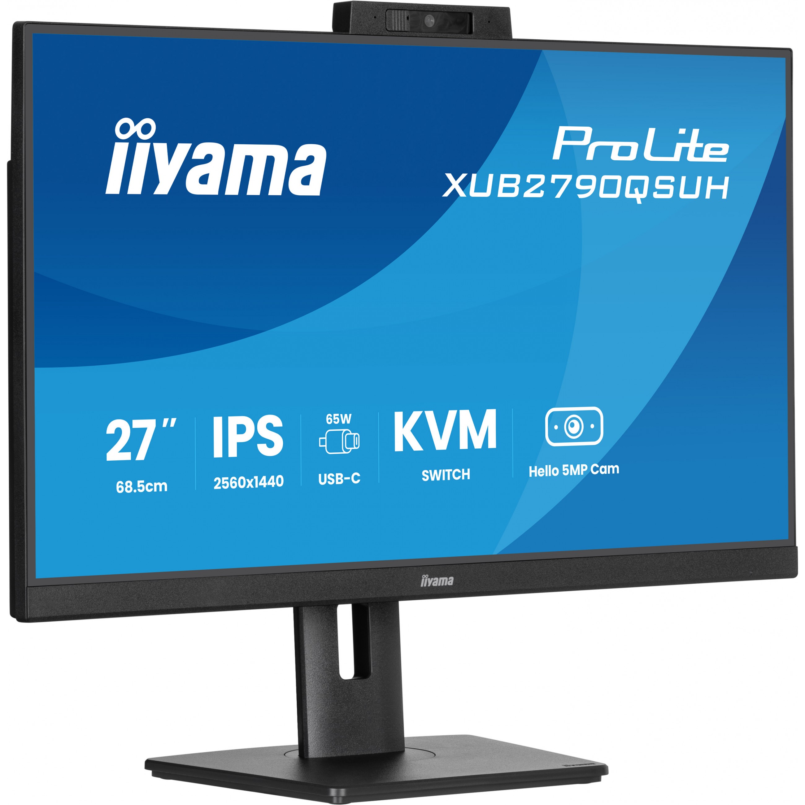 IIYAMA TFT XUB2790QSUH 68.5cm IPS 27''/2560x1440/HDMI/DP/USB-C/KVM/hv