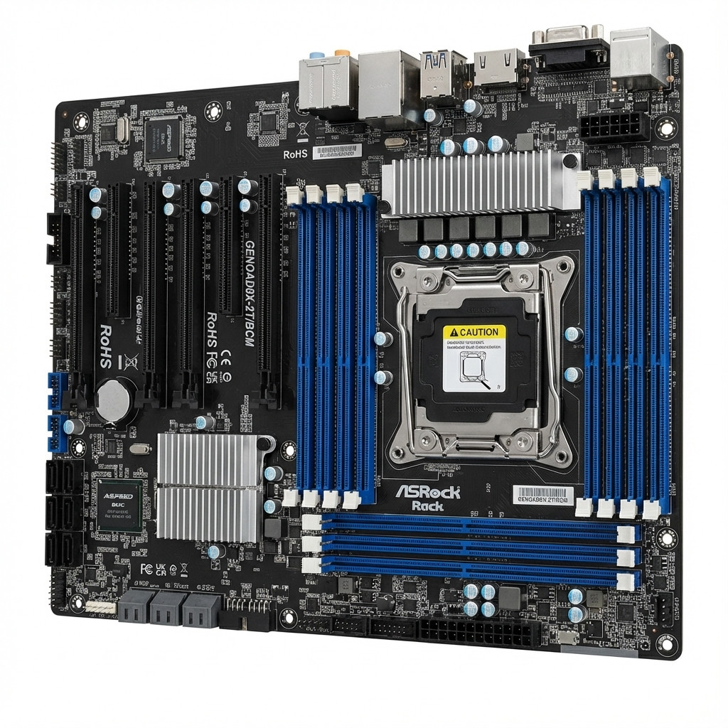 ASRock Mainboard GENOAD8X-2T/BCM EEB Sockel SP5 Single