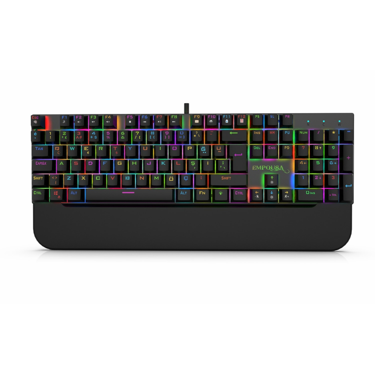 Incase Gaming Tastatur IKG-443 Mechanisch, RGB, dt. Layout