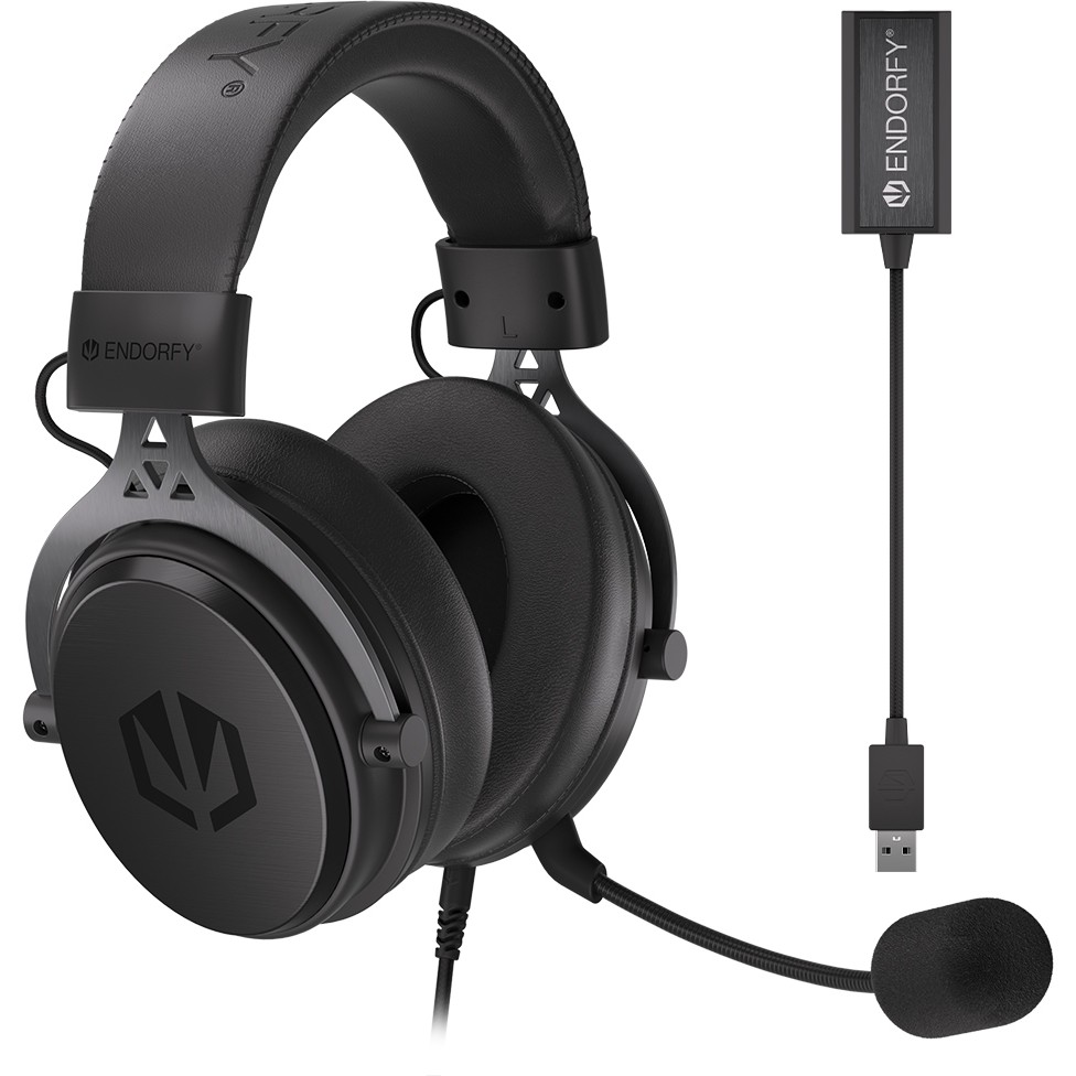 ENDORFY VIRO Plus USB (schwarz, USB, 3.5 mm Klinke)