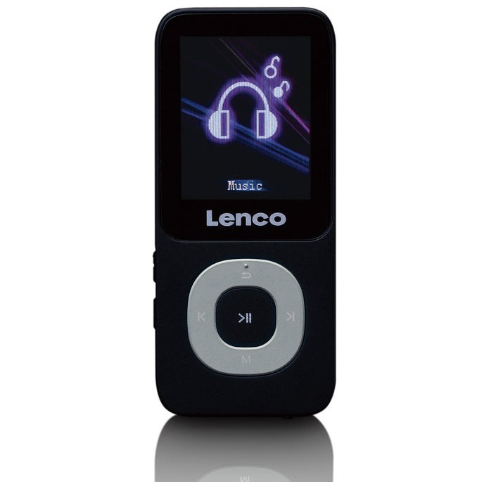 Lenco Xemio-659GY Schwarz-Grau