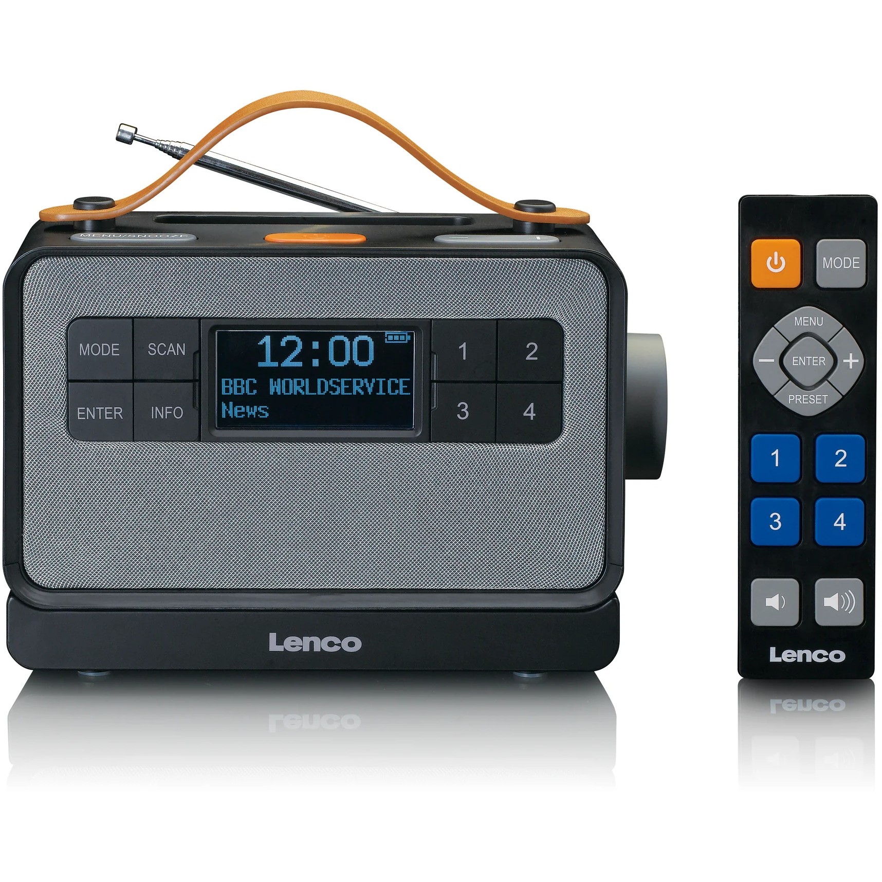Lenco PDR-065 schwarz