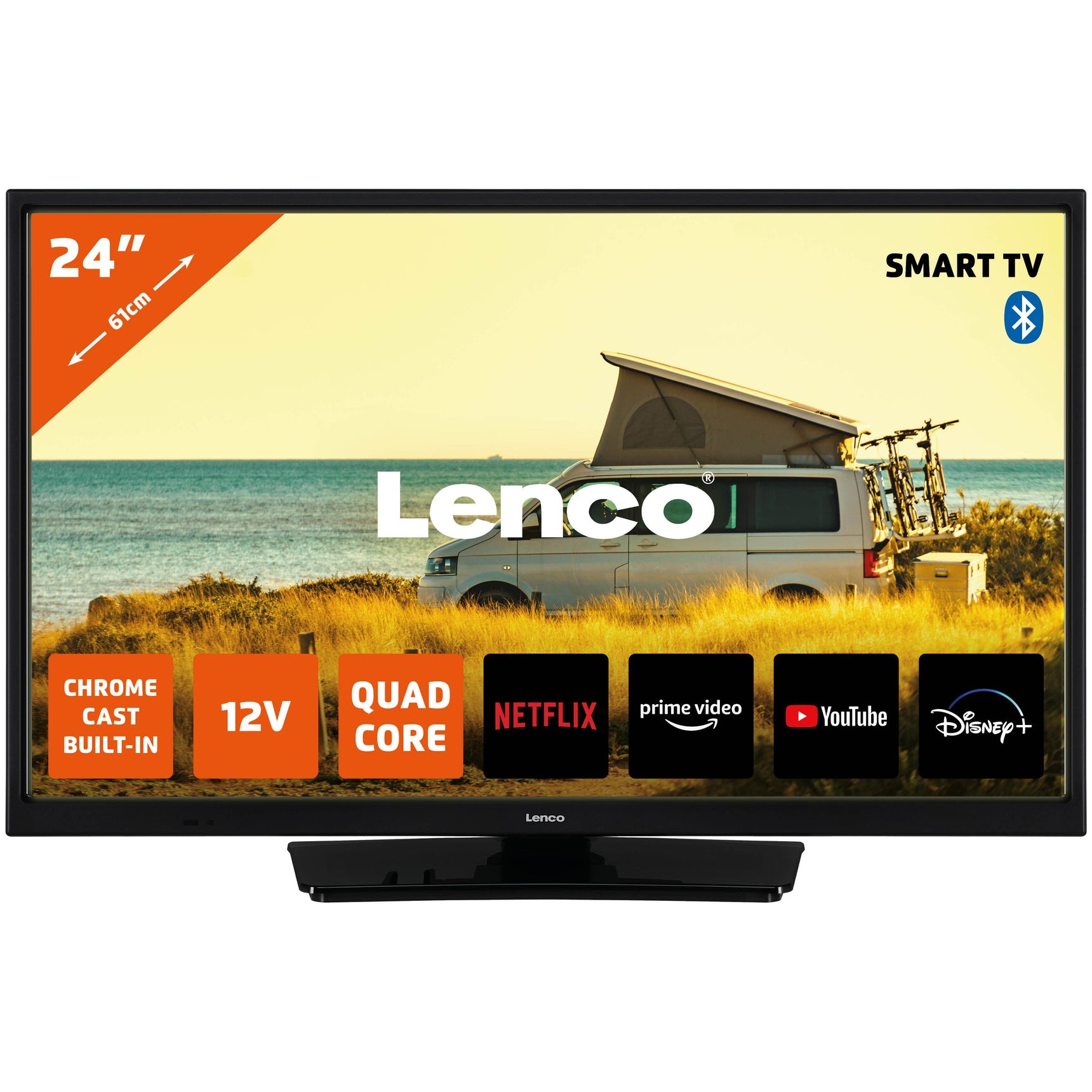 Lenco LED-2463 schwarz