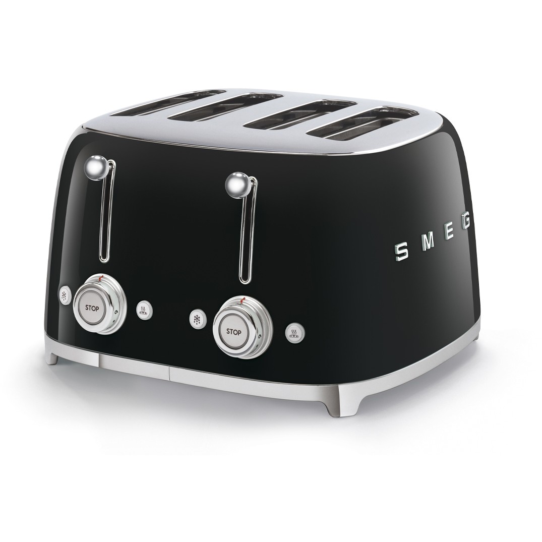 SMEG TSF03BLEU Toaster Schwarz