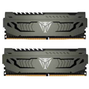 16 GB Patriot DIMM 3733 (2x 8 GB) Dual-Kit (grau, PVS416G373C7K, Viper Steel, INTEL XMP)