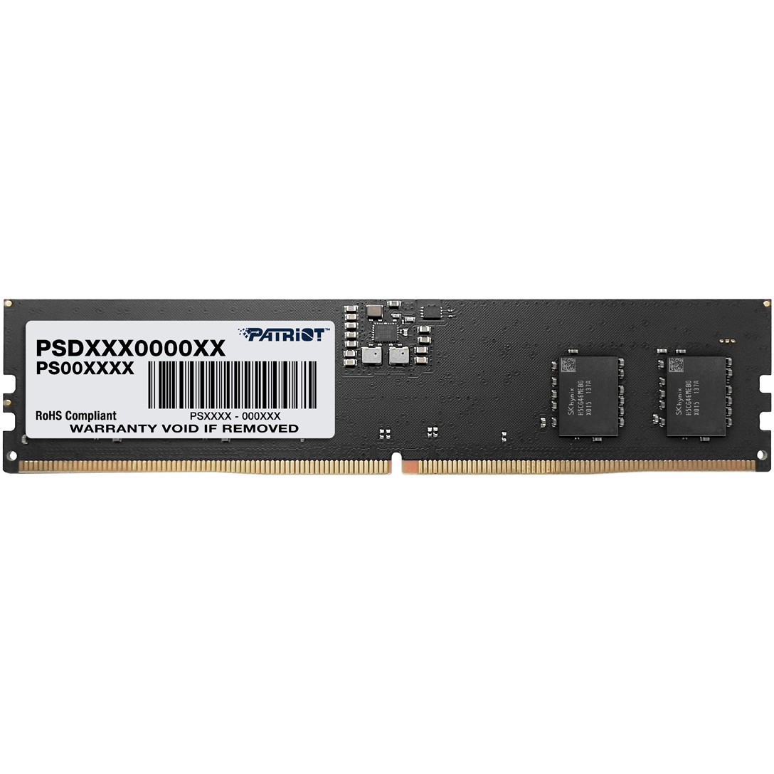 16 GB Patriot DIMM 4800 (schwarz, PSD516G480081, SIGNATURE LINE)