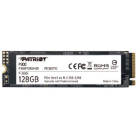 M.2 Patriot P300 128 GB (PCIe 3.0 x4, NVMe 1.3, M.2 2280)