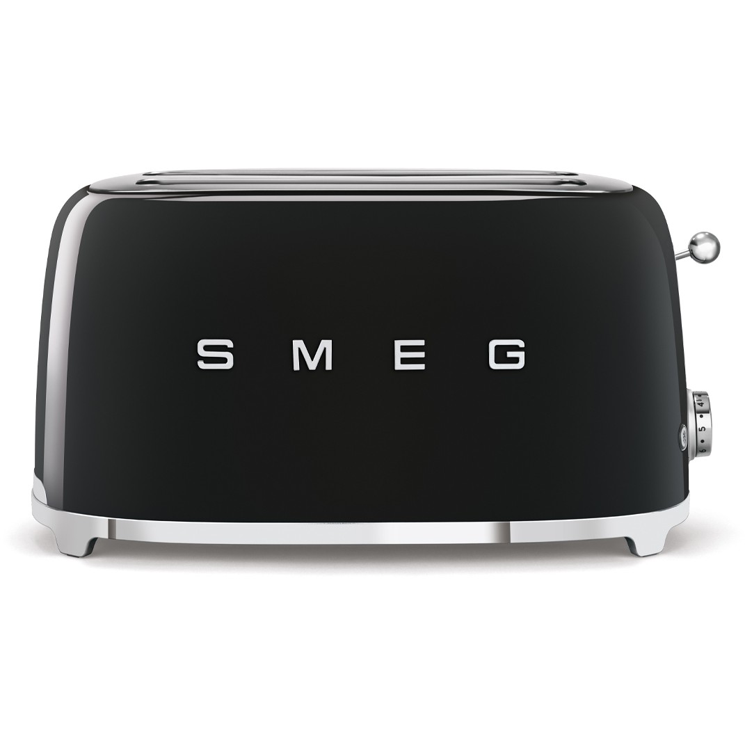 SMEG TSF02BLEU Toaster 4 Scheiben Schwarz