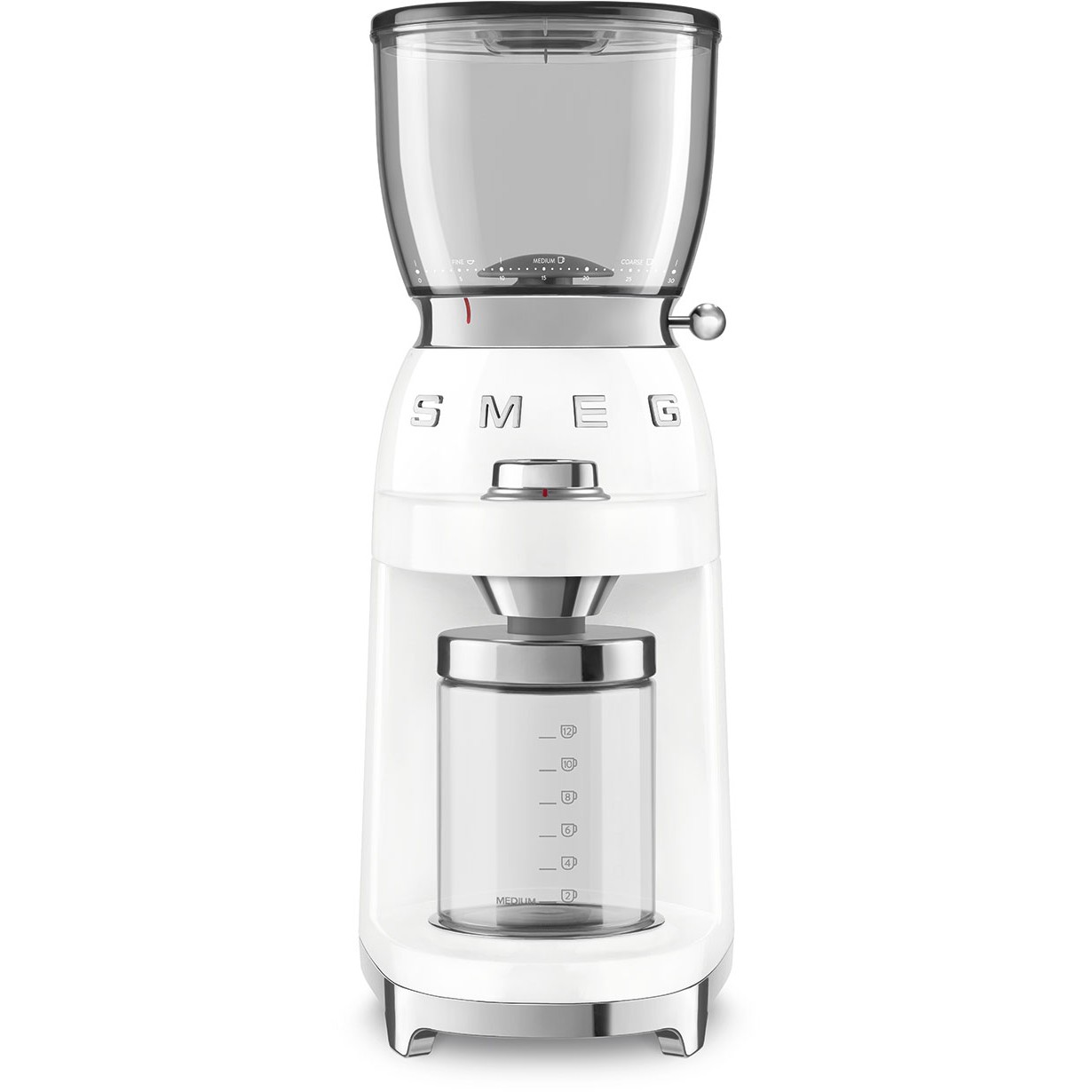 SMEG CGF11WHEU Kaffeemühle 50`s Style wei