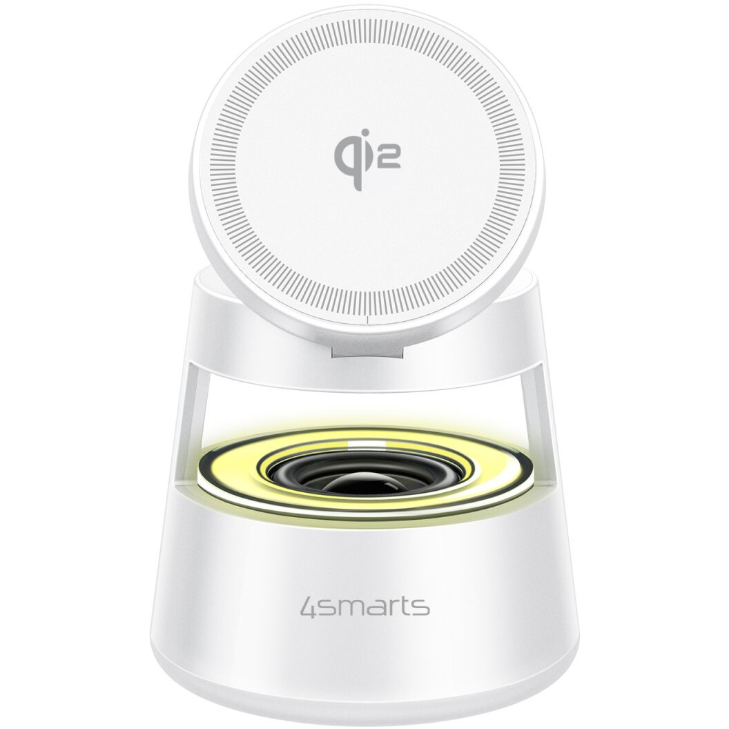 4smarts Qi2 Ladestation Aura Sound wei