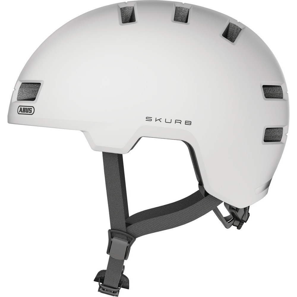 ABUS Skurb pearl white size M