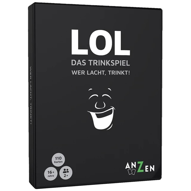 ANZEN - LOL Das Trinkspiel - Wer lacht, trinkt!