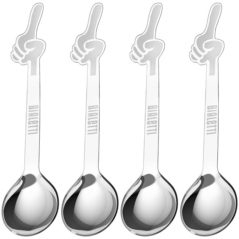 Bialetti Espresso-Lffel-Set Perfetto Moka 4-tlg.