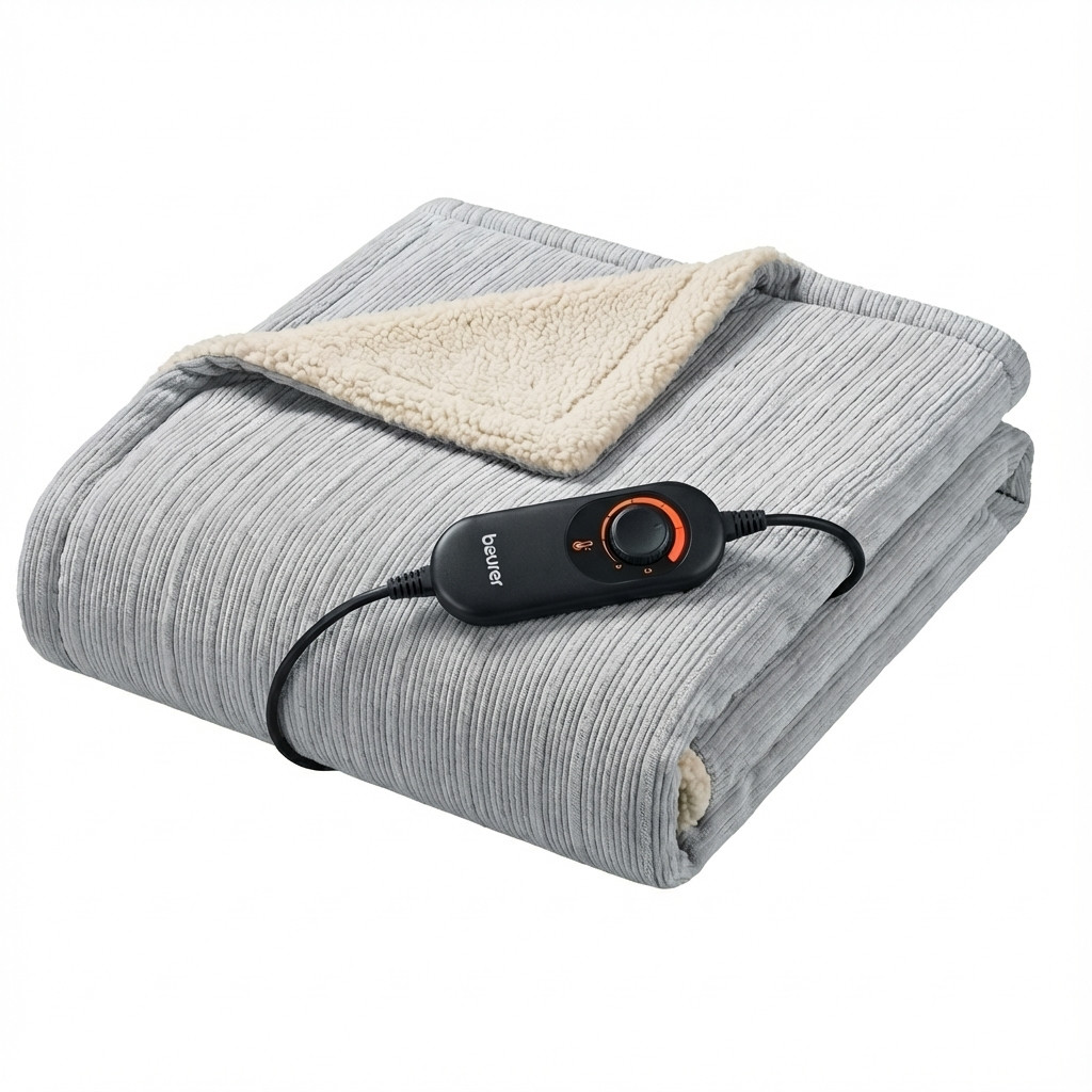 beurer HD 81 Wärmedecke hellgrau