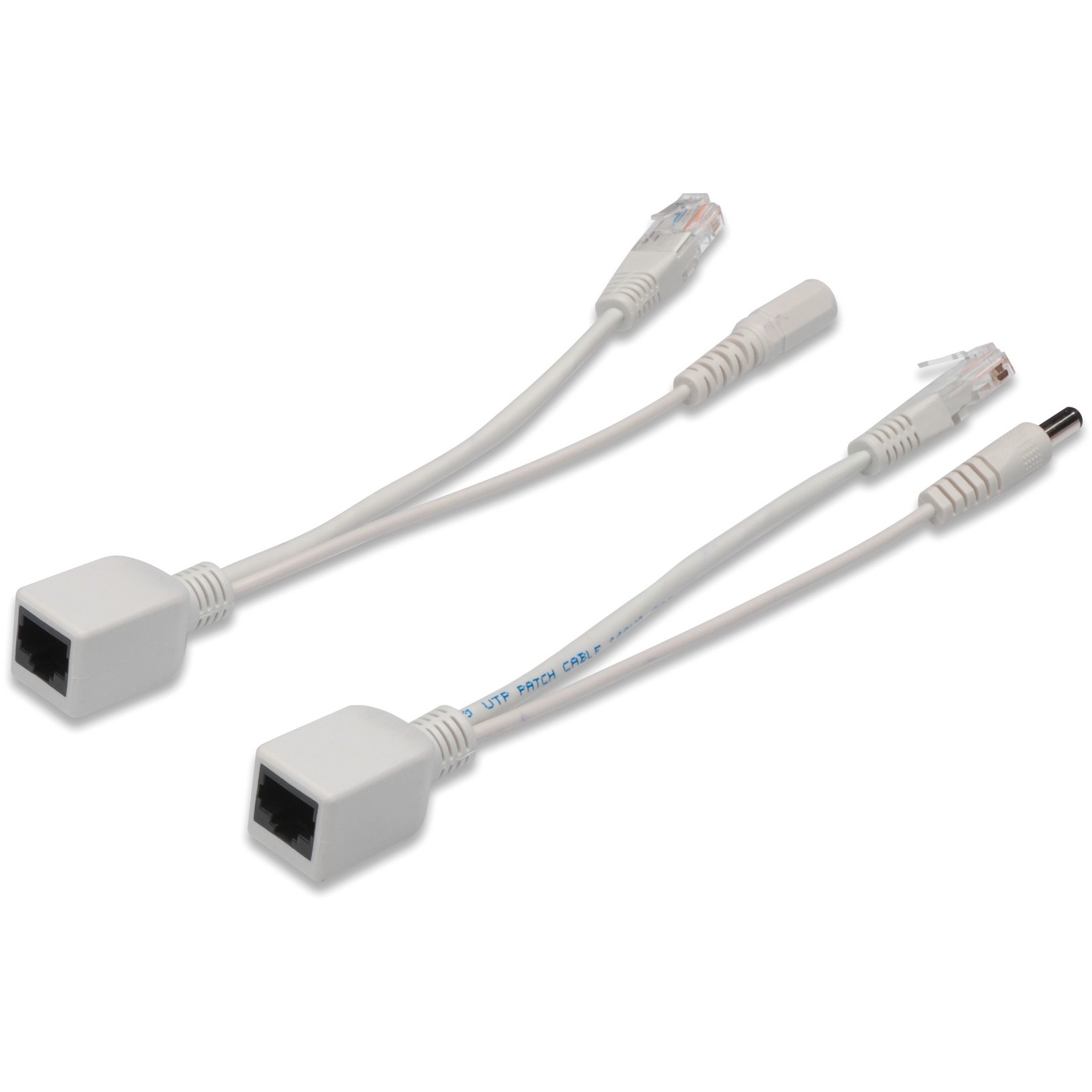 DN-95001 RJ-45 Gleichstrom Weiß Kabelschnittstellen-/adapter
