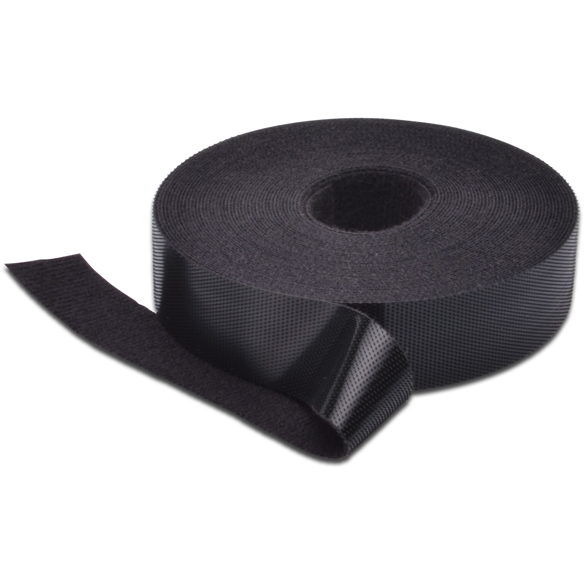 Klettband 20mm breit 10m Rolle schwarz