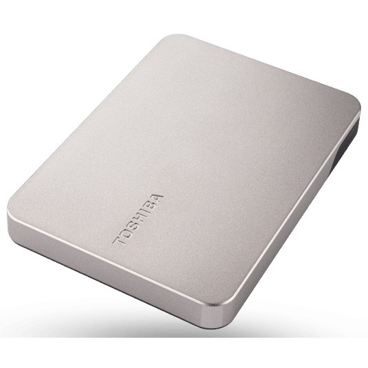 4 TB Toshiba Storage Canvio Flex (hellsilber, USB-C / USB-A)