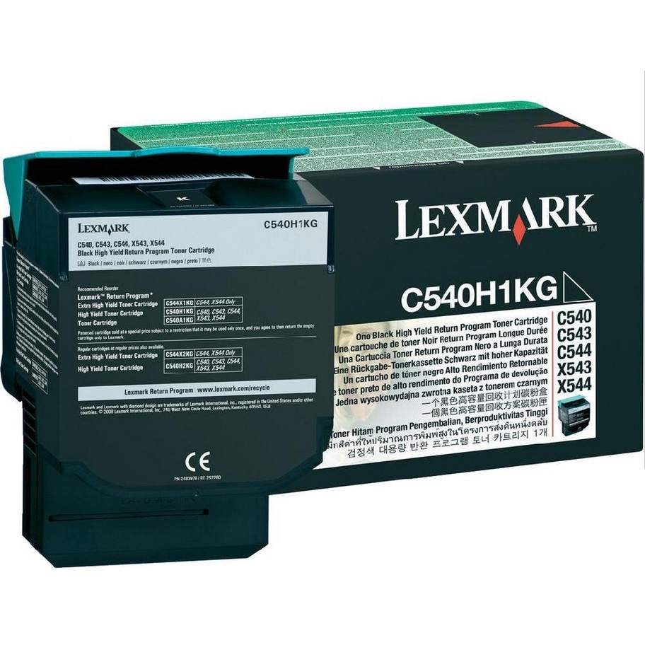 LEXMARK Toner schwarz Rck C54x/X54x ca. 2.500 S.