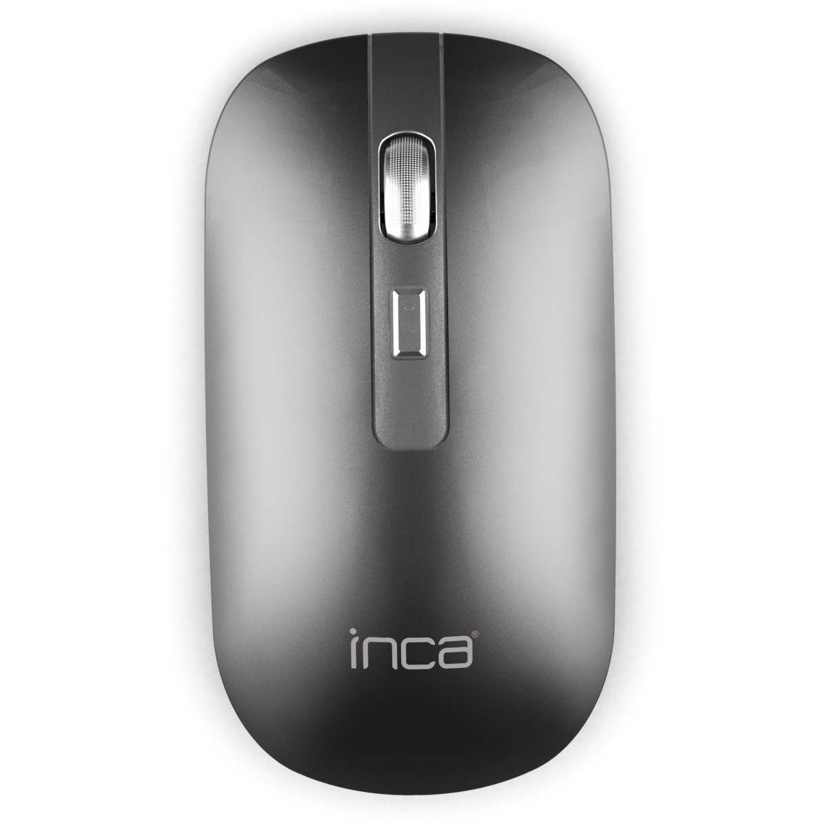 INCA Maus IWM-531RG 1600 DPI,Wireless & BT ,Akku, silber retail