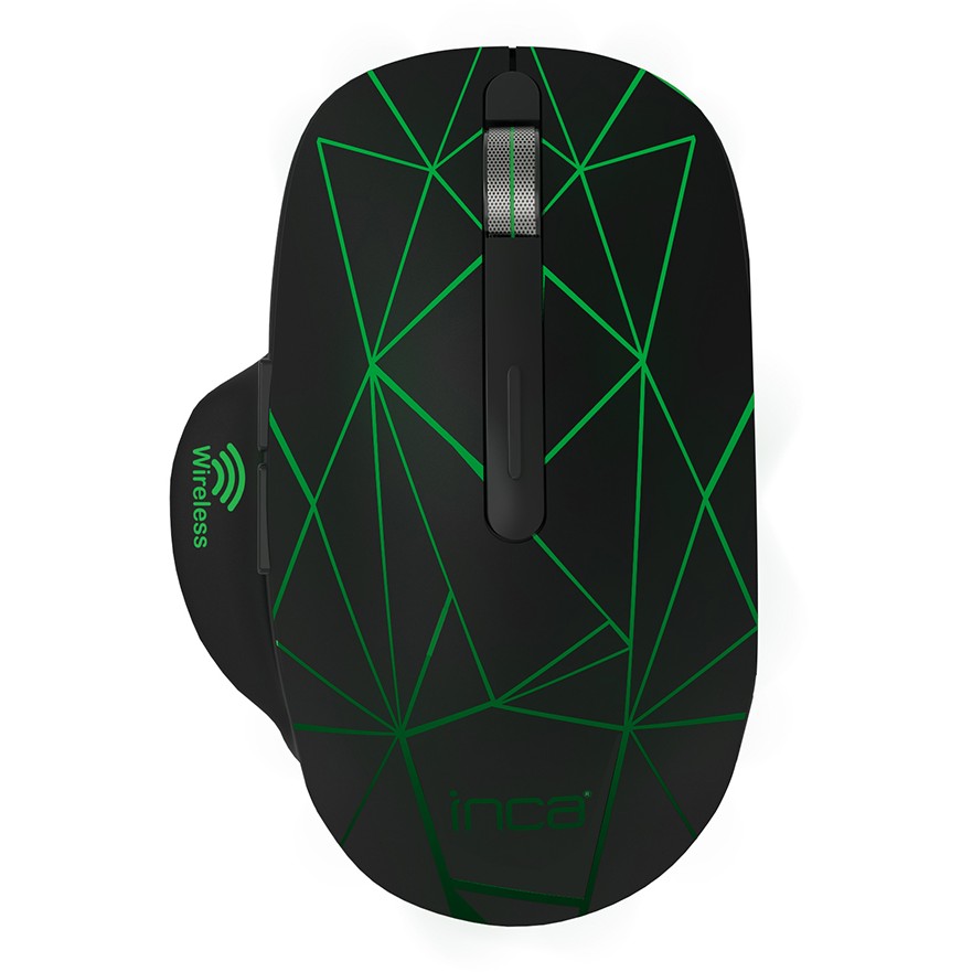 INCA Maus IWM-551 1600 DPI,Wireless, Akku, USB-C, SW retail