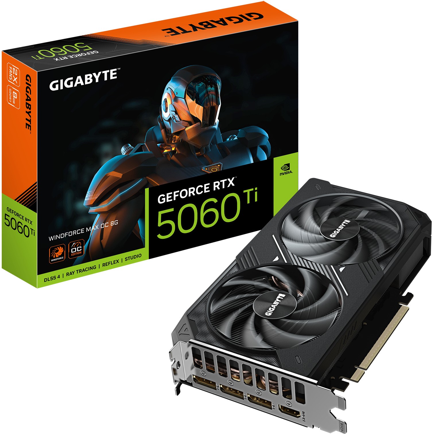 RTX5060 TI 8GB Gigabyte Windforce Max OC GDDR7