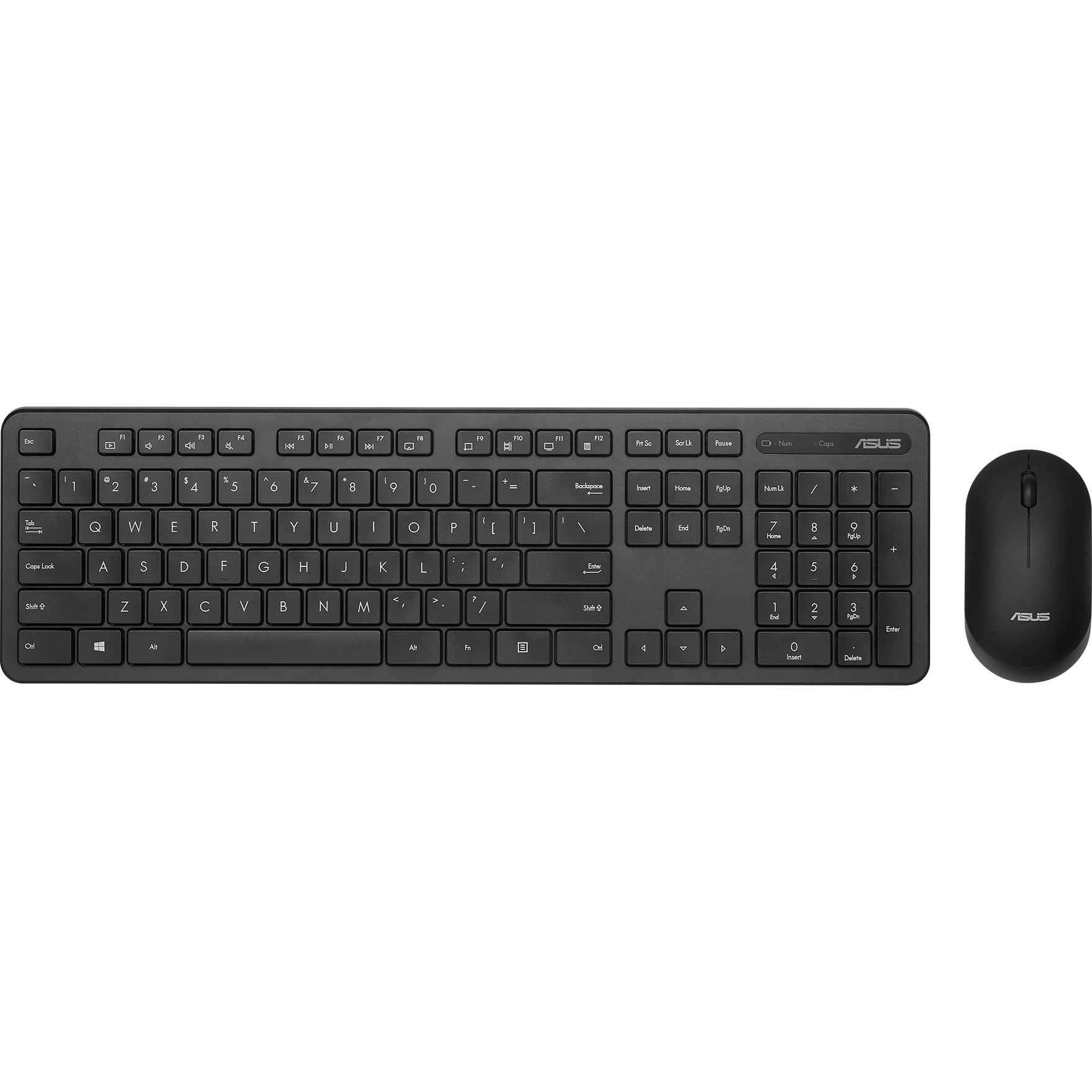 ASUS CW100 Tastatur-Maus-Set black