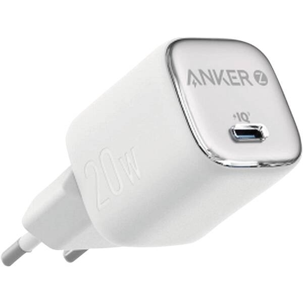 ANKER Charger 20W kompaktes GaN Ladegert PD 1x USB-C weiss