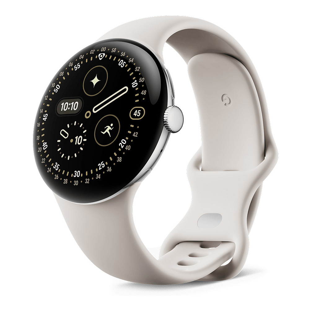 Google Pixel Watch 4 (45mm) WiFi silber/porcelain