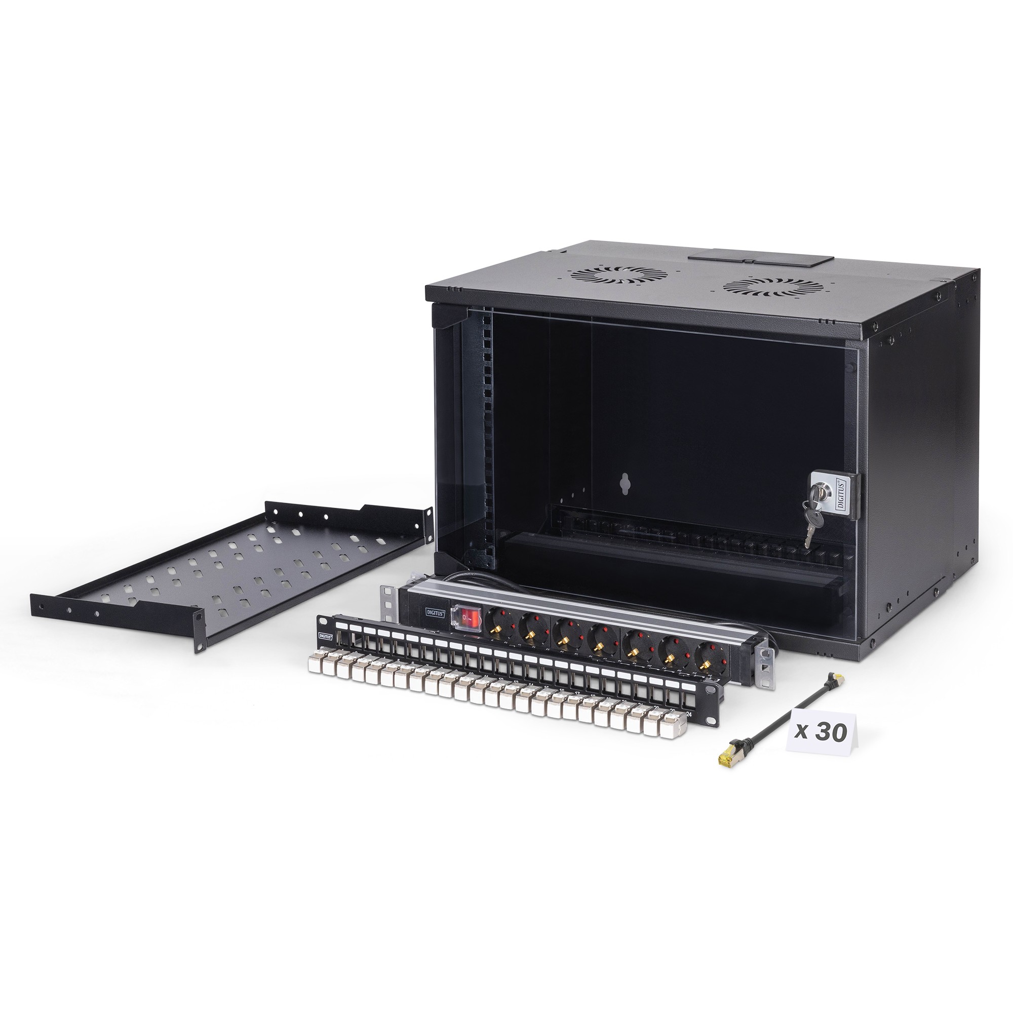 DIGITUS Netzwerk-Set 483 mm (19