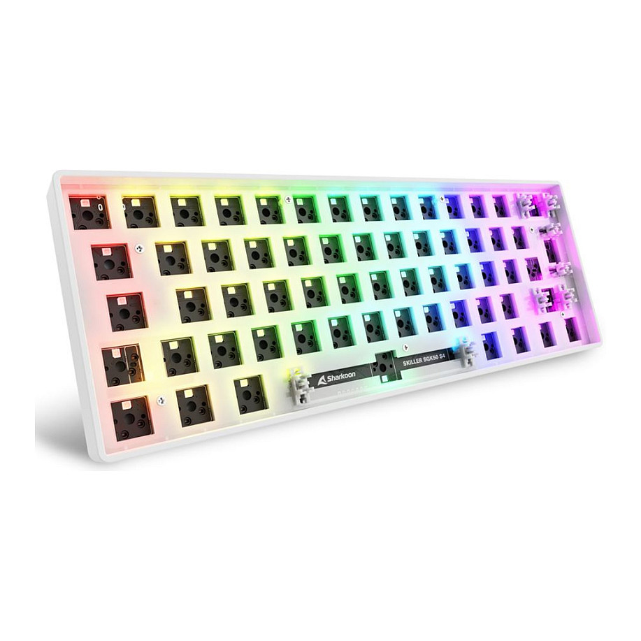 Sharkoon Gaming Tastatur Skiller SGK50S4 Gen2 barebone weiß