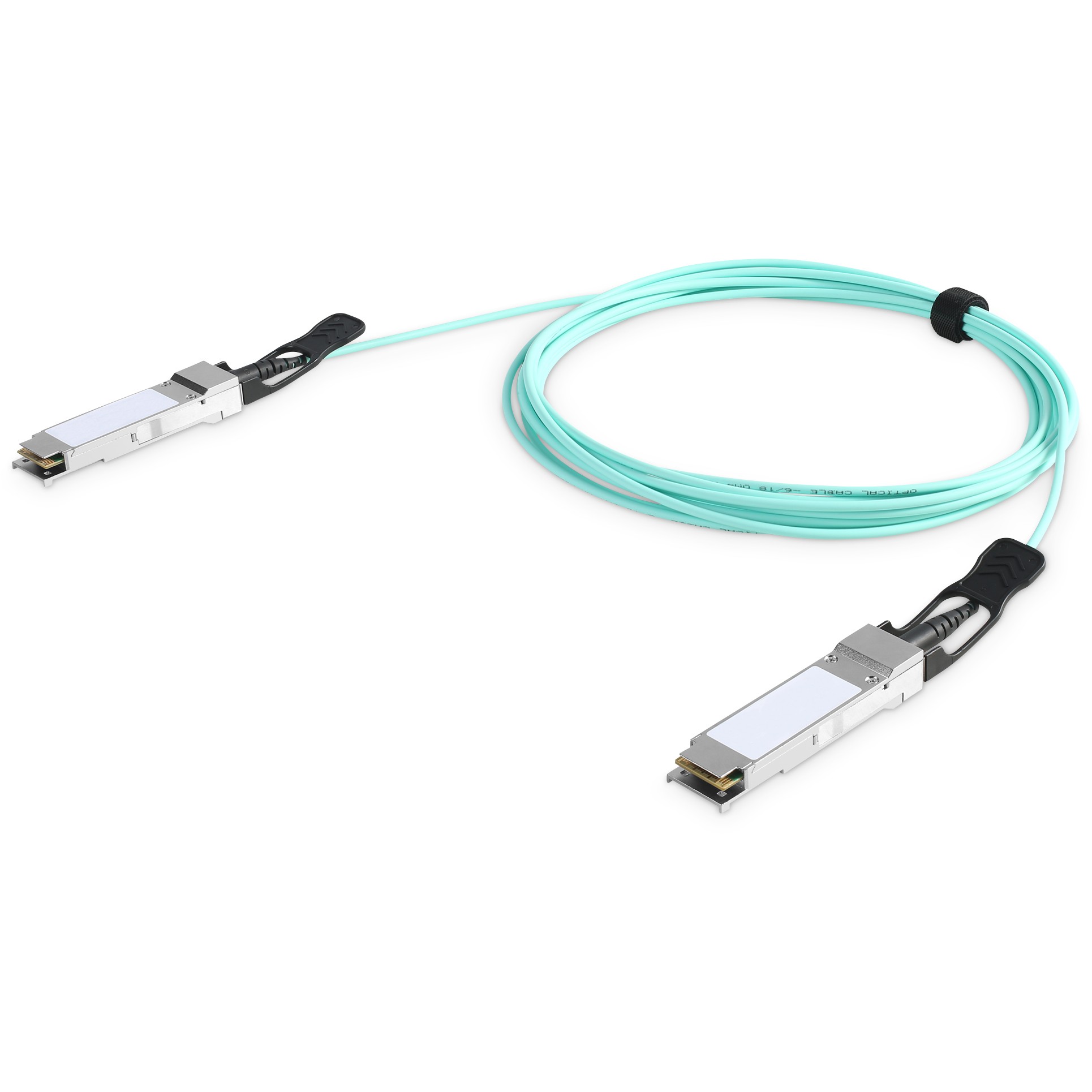 DIGITUS Kabel QSFP+ 40G AOC 30.0m türkis