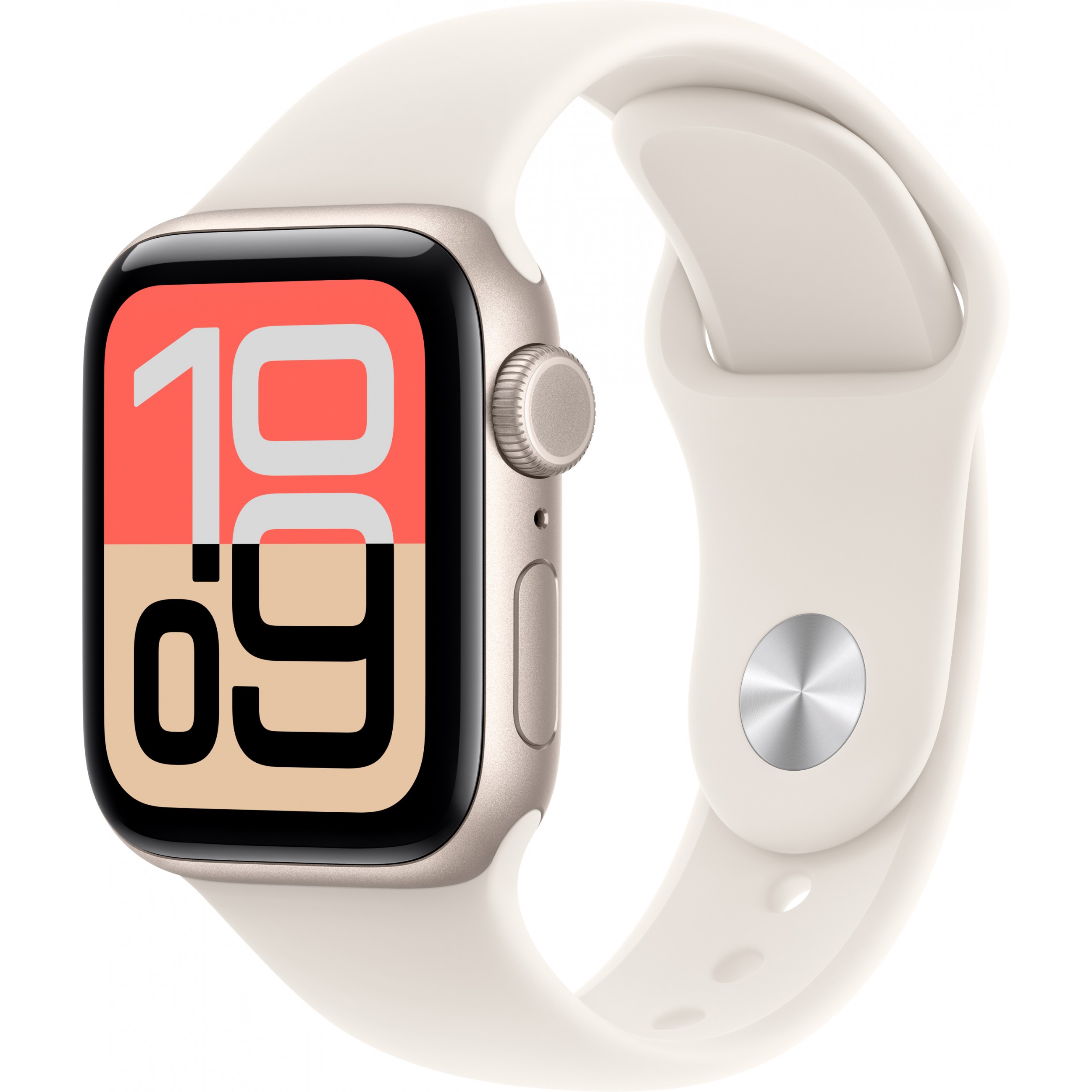 Apple Watch SE 3 Aluminium Cellular 40mm Polarstern (Sportarmband polarstern) M/L
