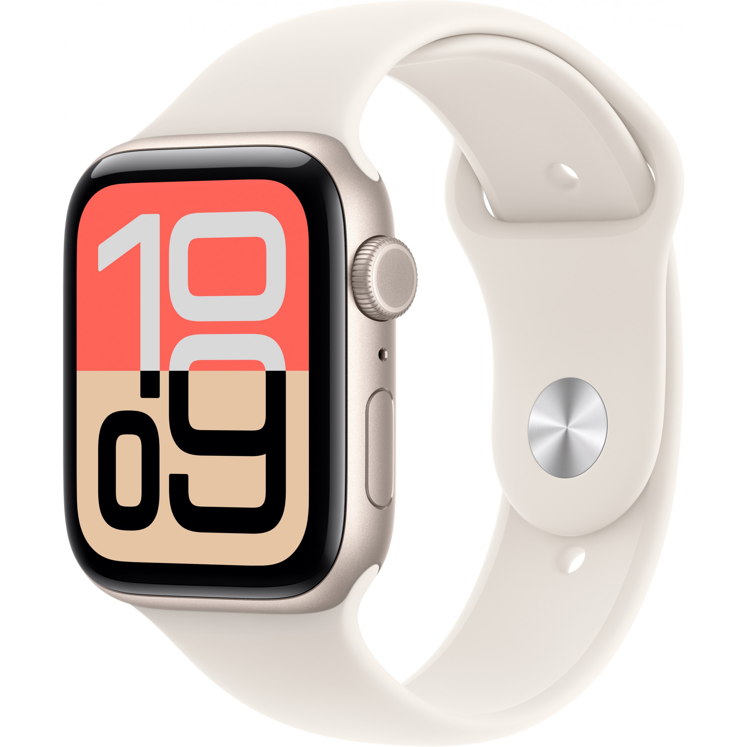 Apple Watch SE 3 Aluminium Cellular 44mm Polarstern (Sportarmband polarstern) M/L