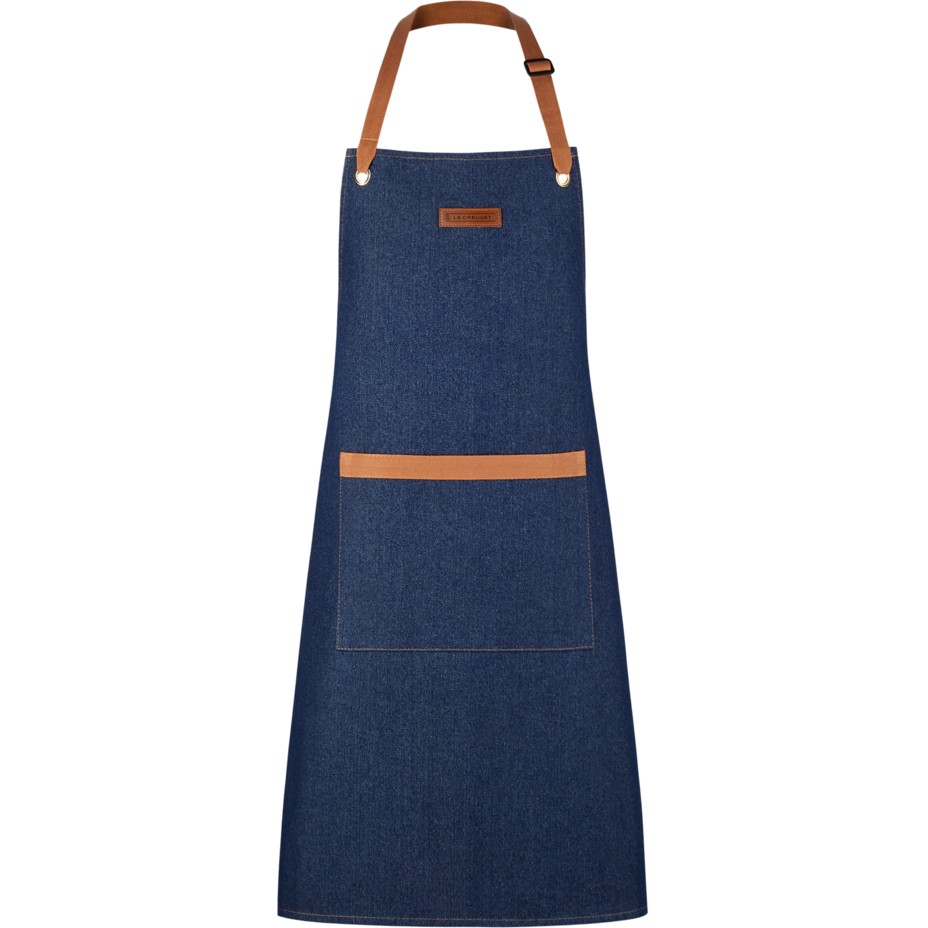 Le Creuset Küchenschürze 88cm, dunkel blau