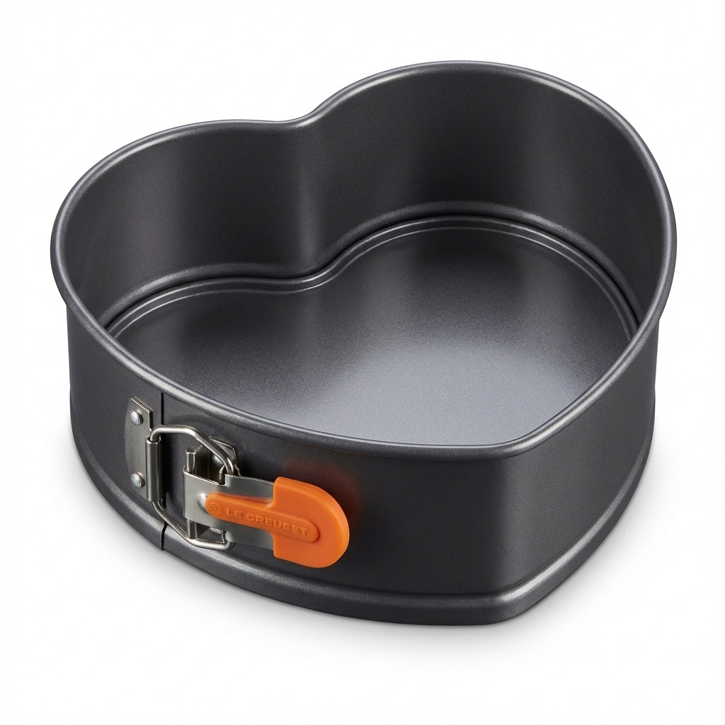 Le Creuset Heart Cake Springform Non-Stick NonStick Carbon Steel (46070250011100)