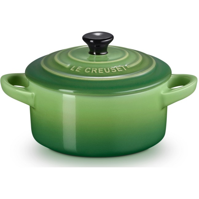 Le Creuset Mi­ni-Bräter 10cm, bamboo grün