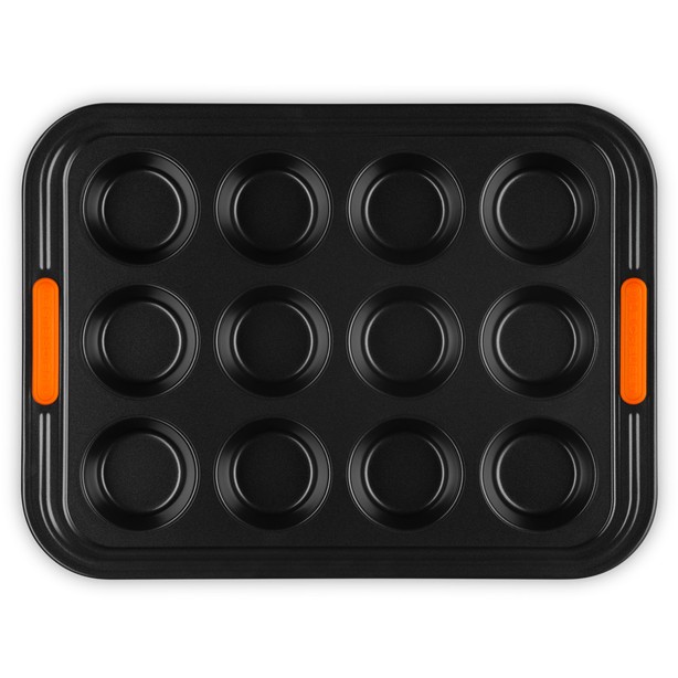 Le Creuset Muffin Tin Carbon Steel Non-Stick NonStick 12pcs (46058000010000)