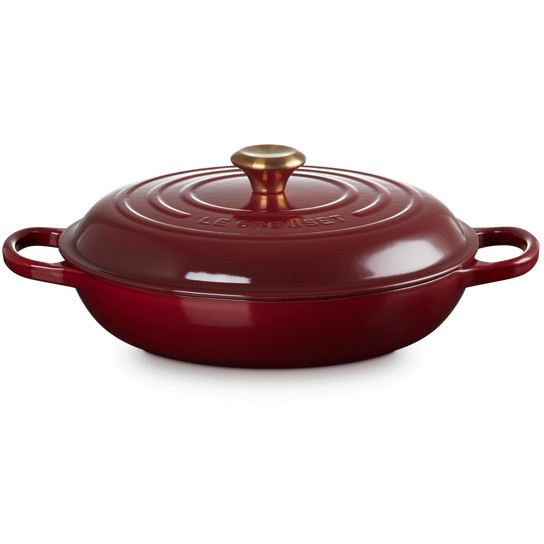 Le Creuset Signature Cast Iron Shallow Casserole 30cm rhone (21180309494441)