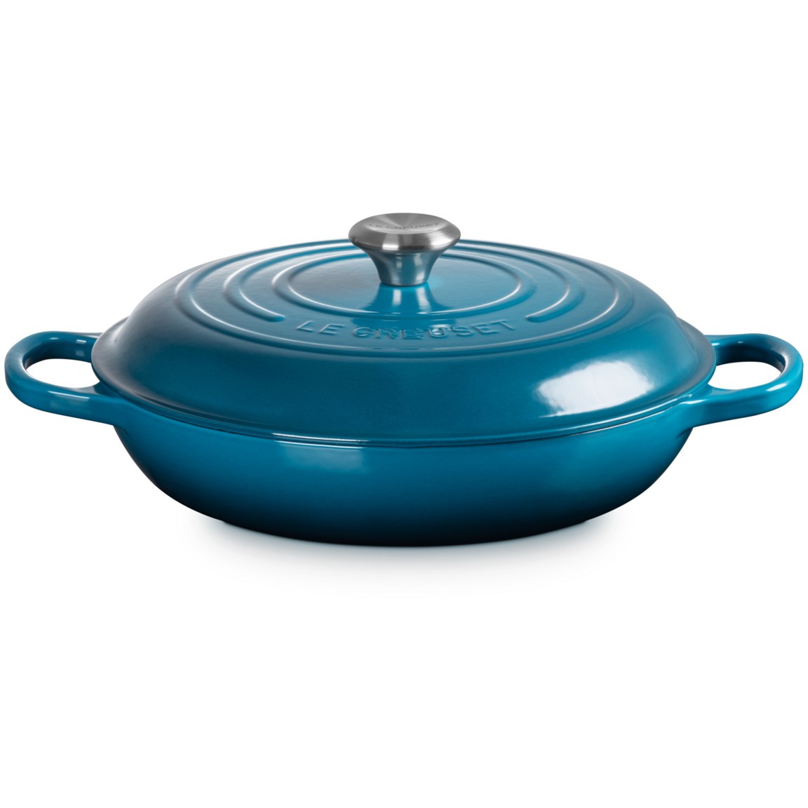 Le Creuset Gourmet-Profitopf 30cm, türkis blau