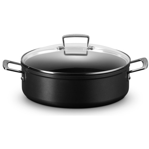 Le Creuset Toughened Non-Stick NonStick Sauteuse with Glass Lid 28cm (51113280010500)