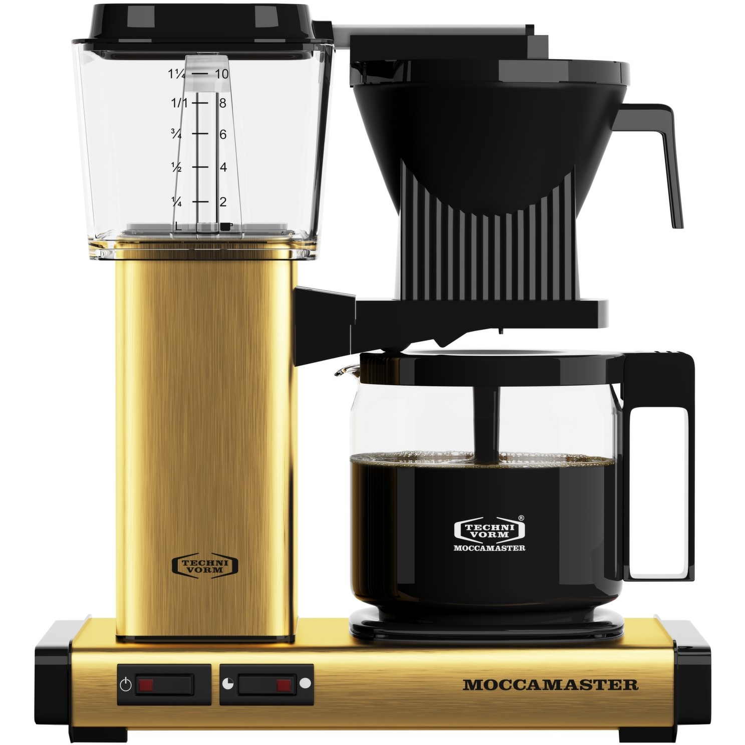 Moccamaster KBG Select Kaffeemaschine Brushed Brass