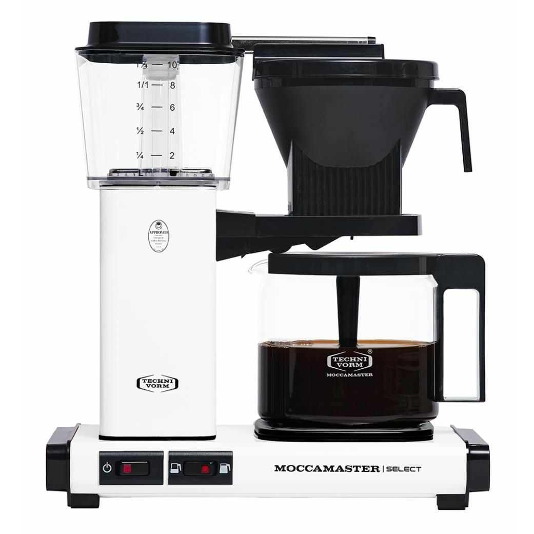 Moccamaster KBG Select Kaffeemaschine Matt White