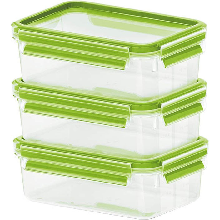 Emsa 515583 Food Clip & Close.Plastik. Transparent /